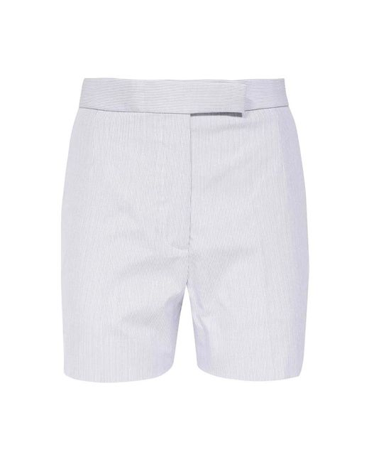 Thom Browne Blue Short Shorts