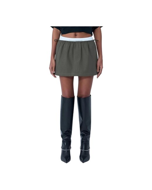 Alexander Wang Black Short Skirts