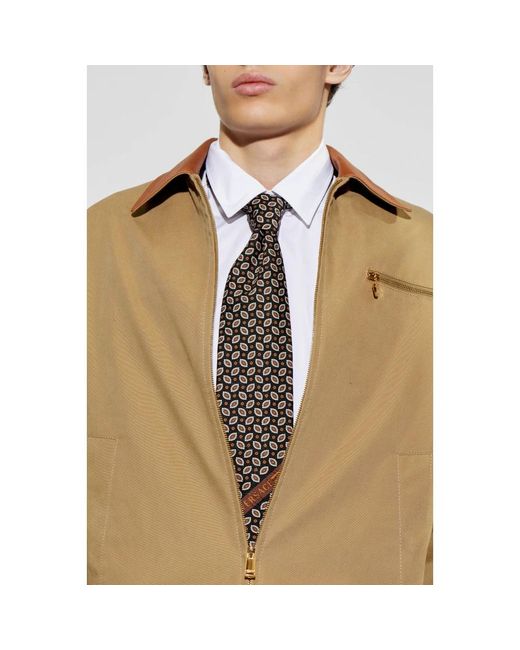 Ties Versace de hombre de color Black