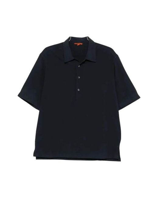 Barena Black Polo Shirts for men