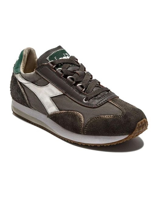 Diadora Black Sneakers for men