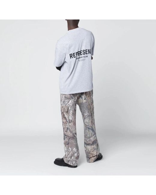 T-Shirts Represent de hombre de color Gray