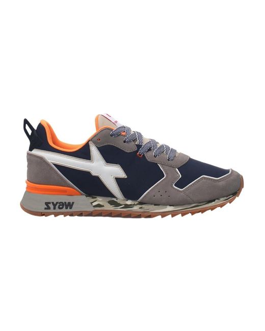 W6yz Blue Sneakers for men