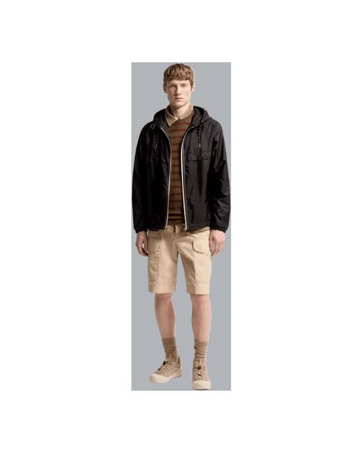 Moncler Black Light Jackets for men