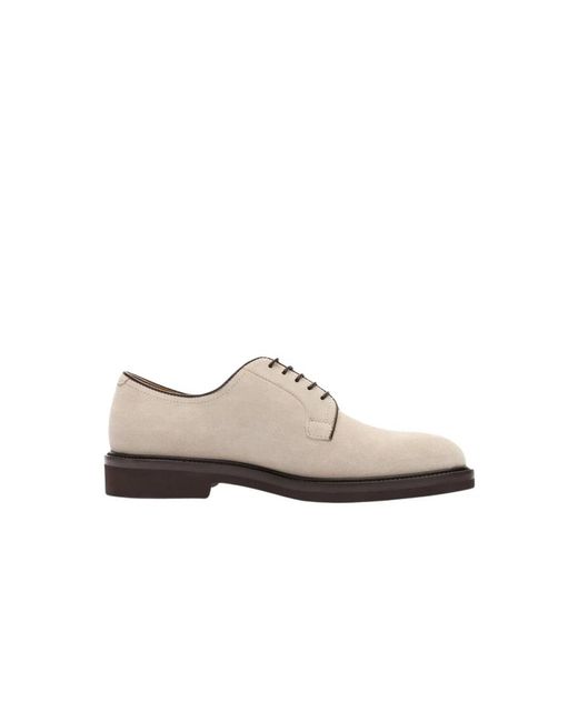 Scarosso White Laced Shoes for men