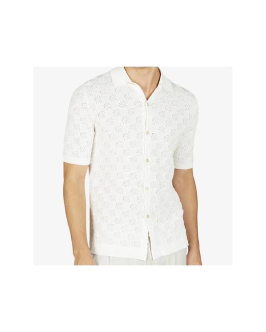 Shirts > short sleeve shirts Eleventy pour homme en coloris White