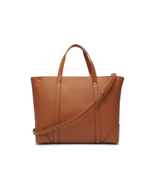 ARMANI EXCHANGE Brown Einkaufstasche
