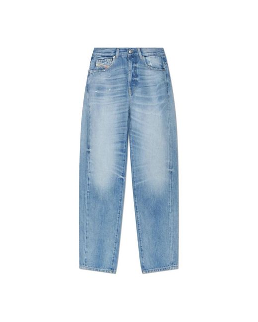 Loose-Fit Jeans DIESEL de color Blue