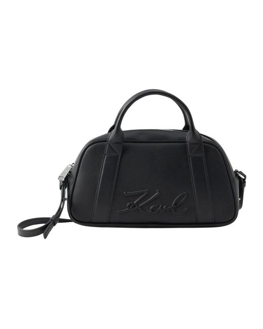 Karl Lagerfeld Black Handbags