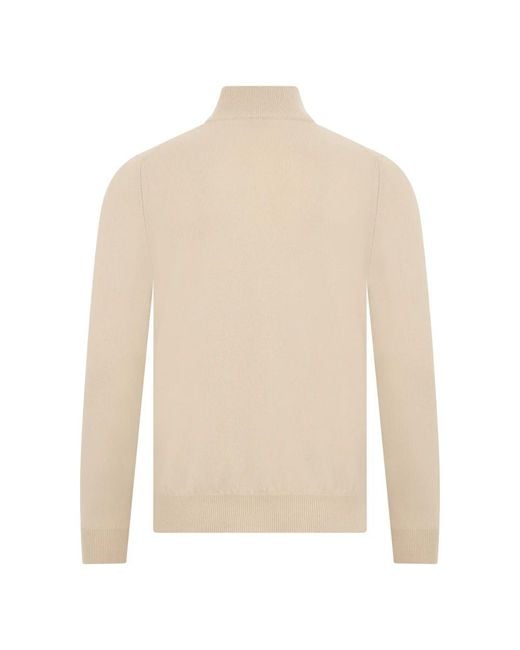 Fedeli Elegante Cardigan in het White voor heren