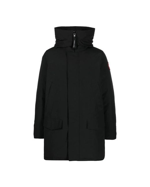 Canada Goose Stijlvolle Winterjas Voor Mannen in het Black voor heren
