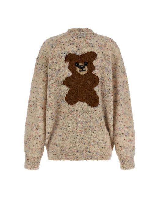 Cardigans Moschino de color Natural