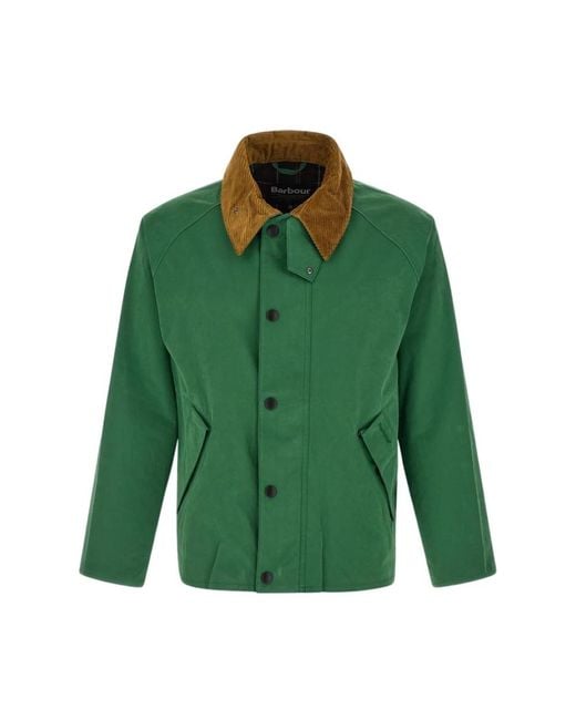 Barbour Green Light Jackets for men