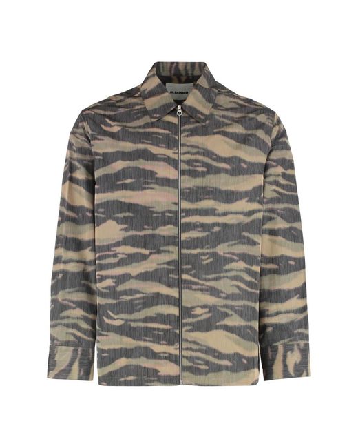 Light Jackets Jil Sander de hombre de color Gray