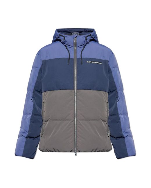 Winter Jackets EA7 pour homme en coloris Blue