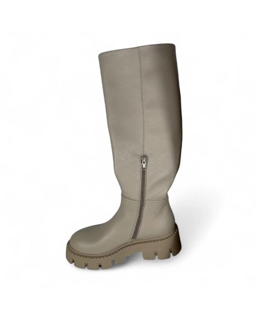 Copenhagen Shoes Gray High Boots