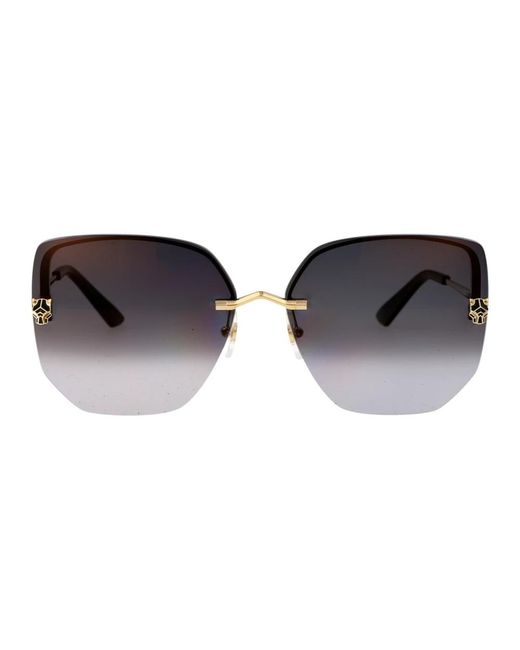 Cartier Brown Stylische sonnenbrille ct0432s