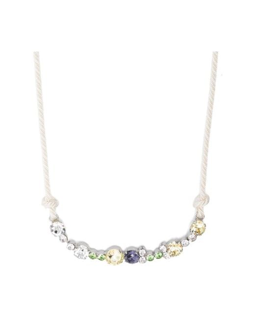 Forte_forte White Necklaces