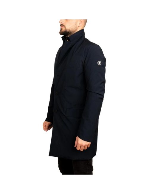 Save The Duck Jassen ,Zwart ,Polyester Helmut Coat in het Black voor heren