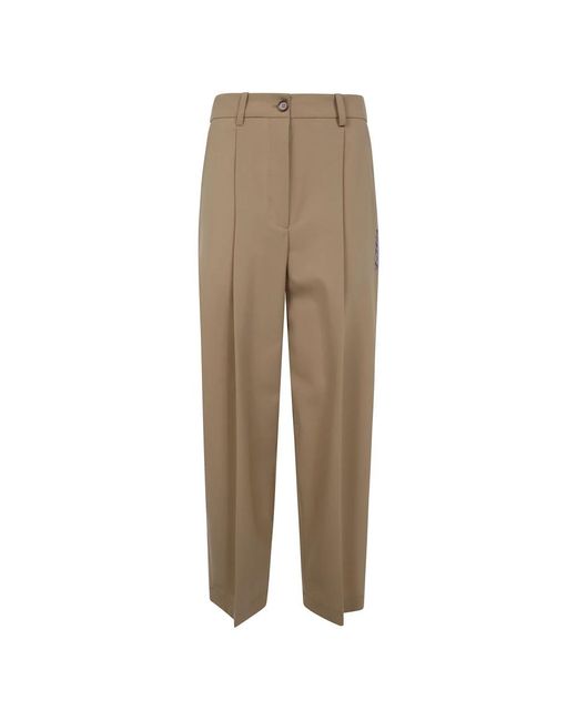 Marni Natural Tapered Trousers
