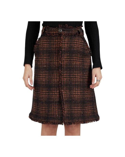 Kiton Short Skirts in het Black
