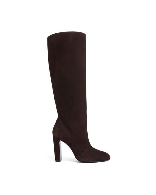 Heeled Boots di Stuart Weitzman in Brown