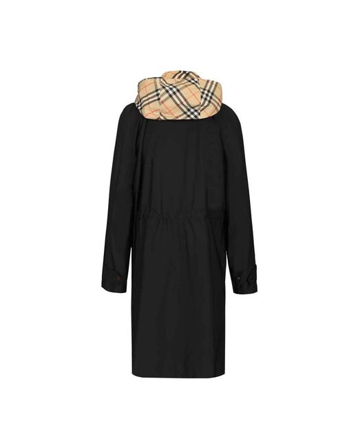 Burberry Black Parkas
