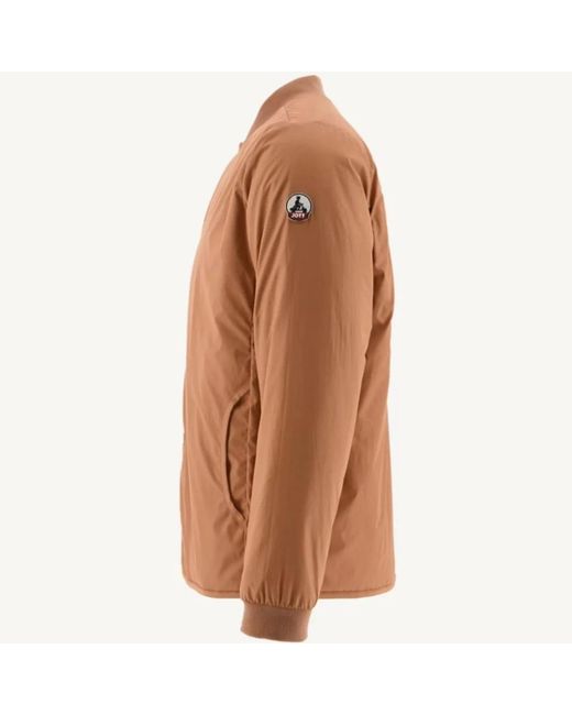 J.O.T.T Jassen ,Oranje ,Aviator Style Jas Voor Mannen in het Brown voor heren
