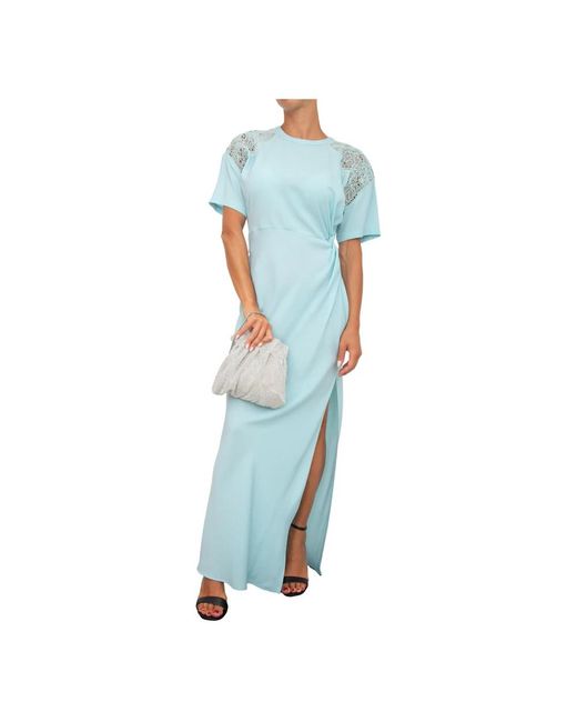 Twinset Blue Maxi Dresses