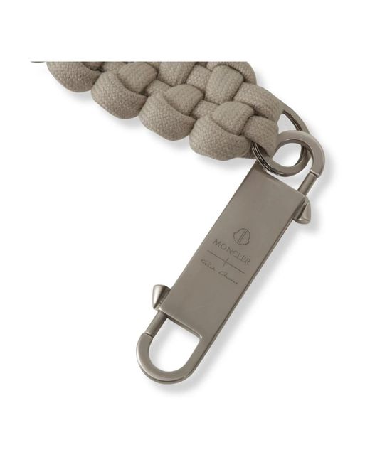 Moncler Hiking Rope Key Ring in Metallic für Herren