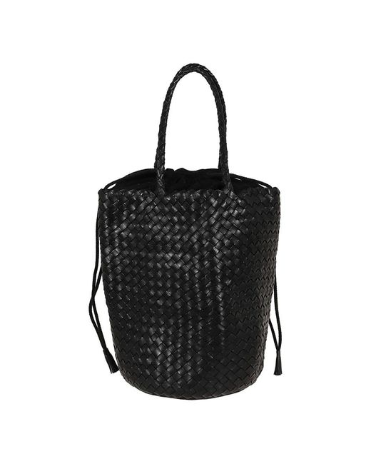 Dragon Diffusion Black Bucket Bags