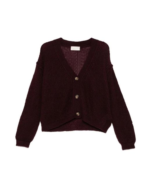 iBlues Bordeaux Trui Voor Vrouwen in het Purple