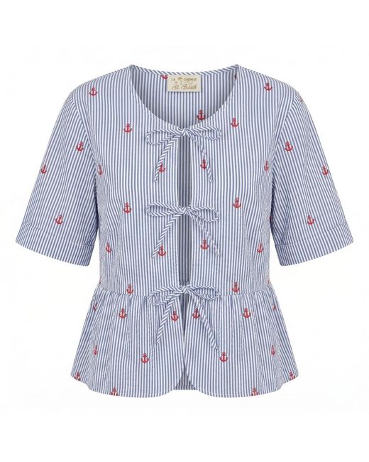Blouses Mc2 Saint Barth de color Blue