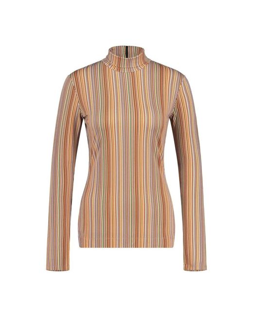 PS by Paul Smith Brown Long Sleeve Tops