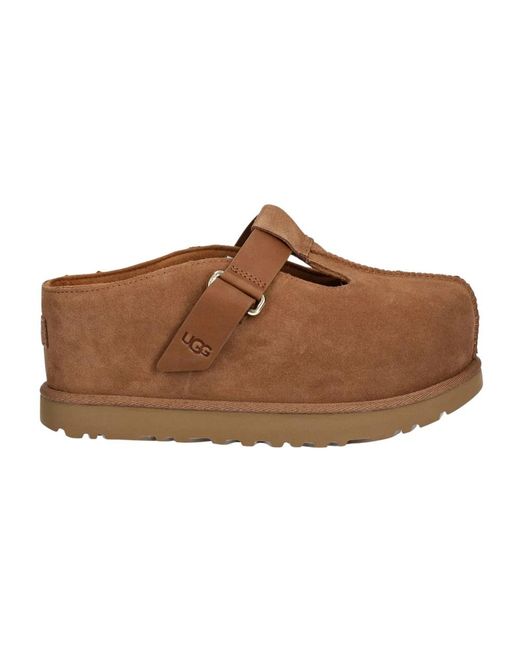 Clogs Ugg de color Brown