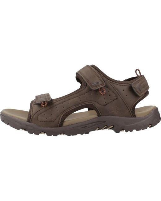 Gioseppo Herren Flache Sandalen in Brown für Herren