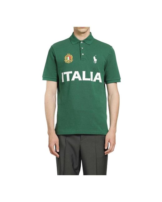 Polo Ralph Lauren Green Polo Shirts for men