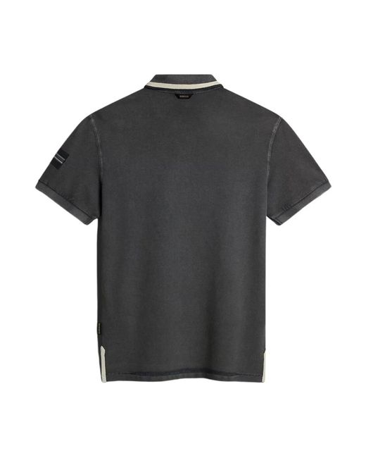 Napapijri Black Polo Shirts for men