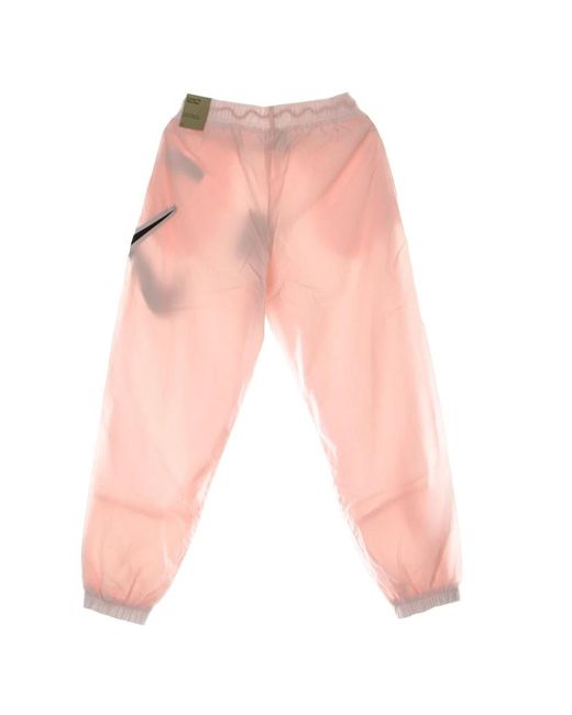 Training Trousers Nike de color Pink