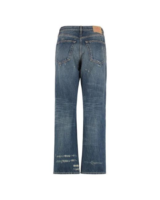 Prada Blue Straight Jeans