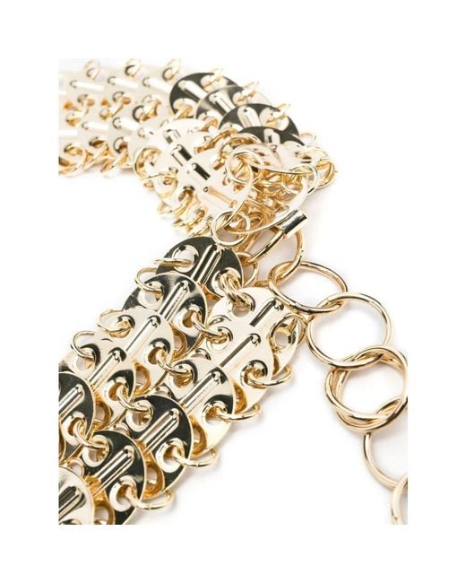 Rabanne Metallic Belts