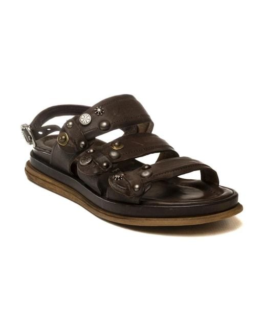 Flat Sandals A.s.98 en coloris Black