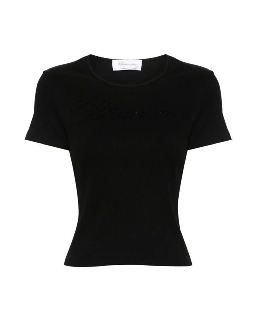 Blumarine Black T-Shirts