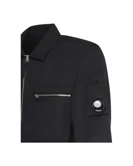 C P Company Black Light Jackets for men