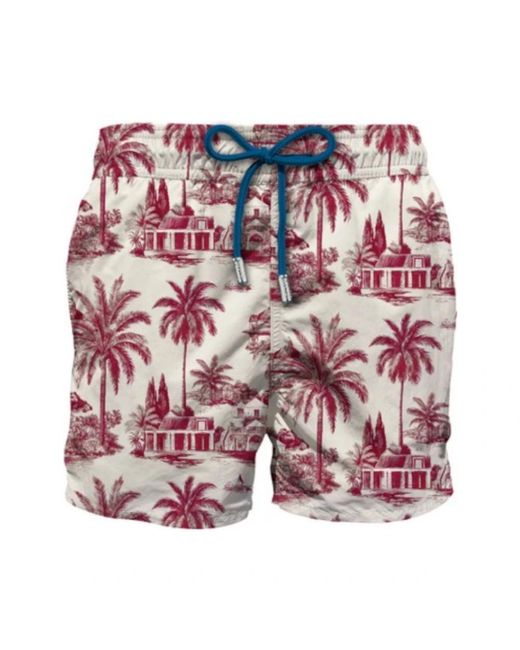 Mc2 Saint Barth Red Beachwear for men