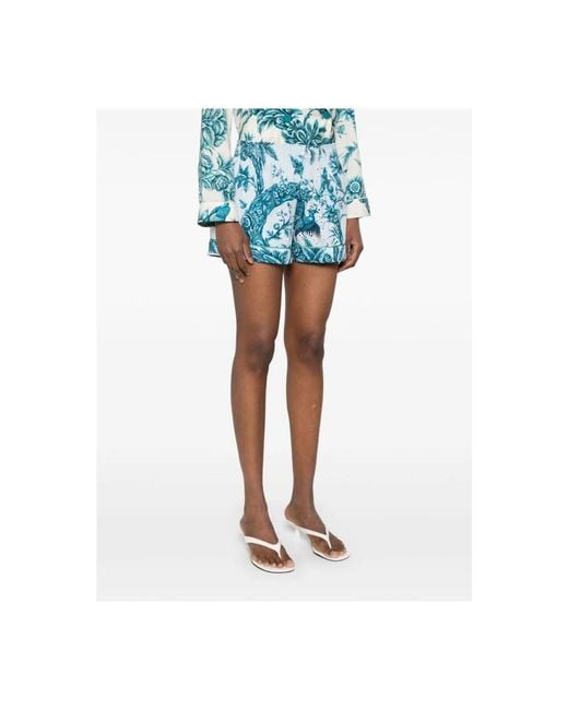 F.R.S For Restless Sleepers Blue Short Shorts
