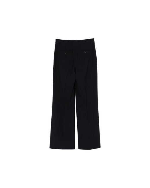 Seventy Black Wide Trousers