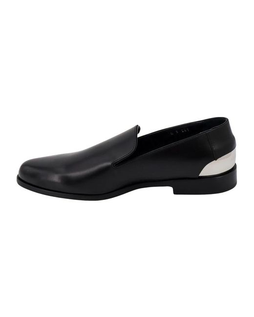 McQueen Black Loafers for men