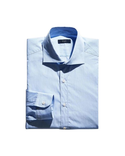 Formal Shirts Fay de hombre de color Blue