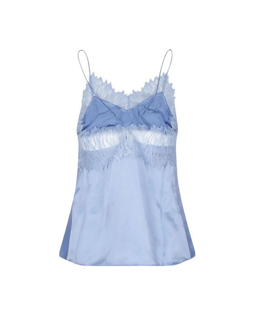 IRO Blue Sleeveless Tops